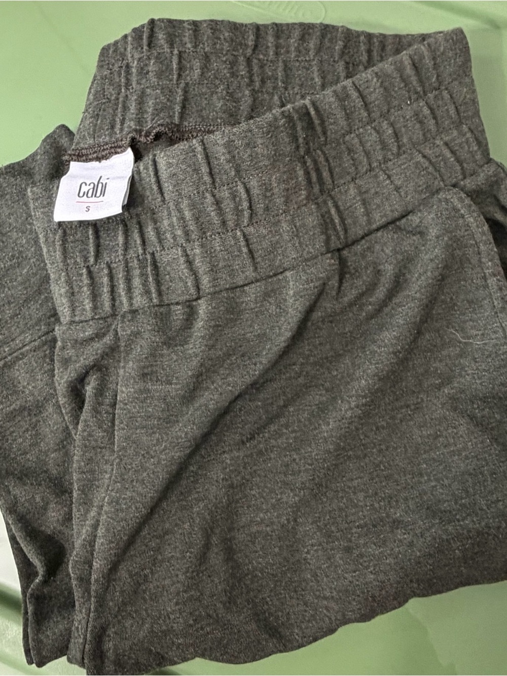 CAbi Skinny Jogger Sweatpants - Army Greent